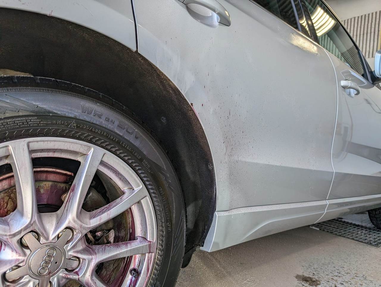 Wheel and paint decontamination