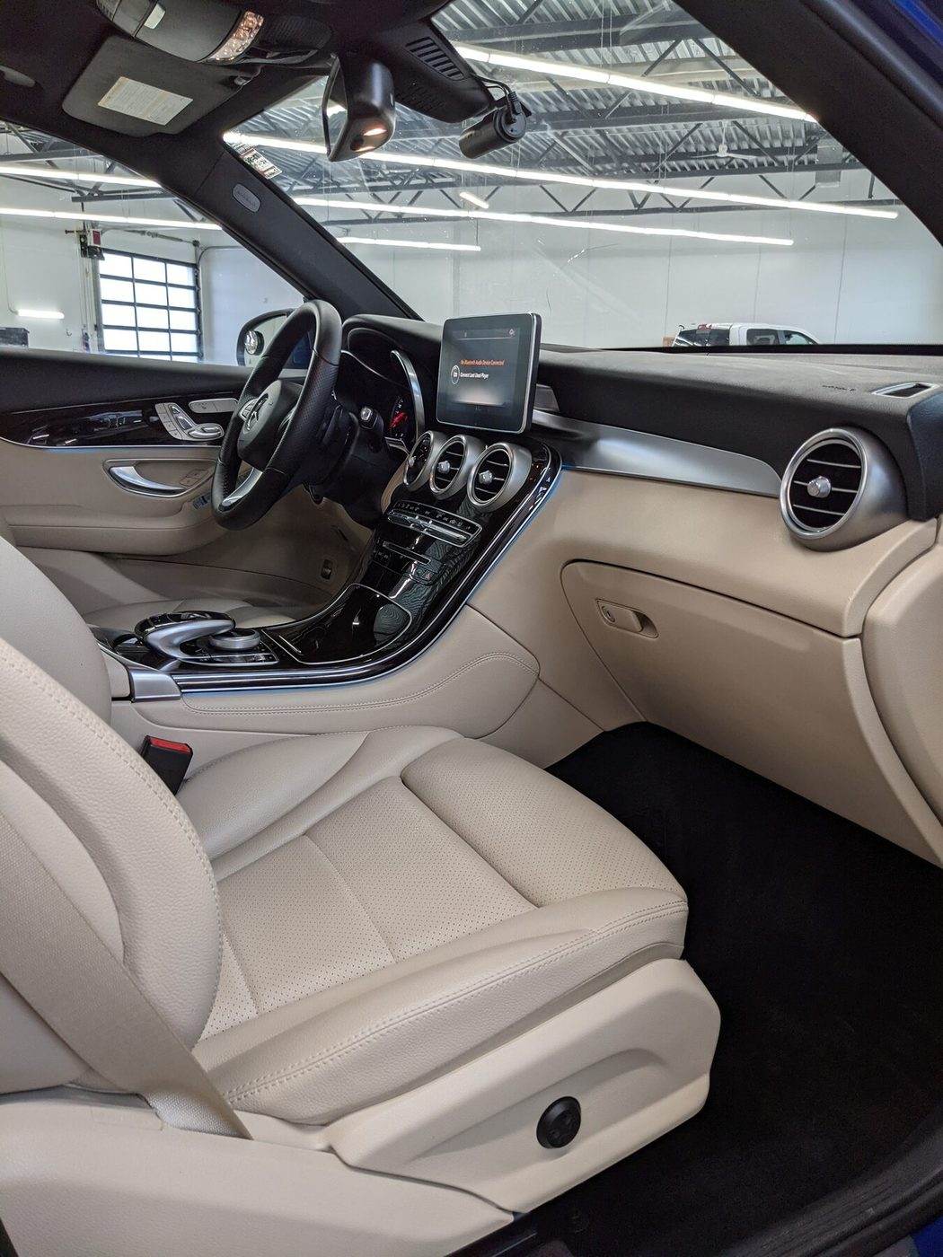 Fully restored vehicle interior
