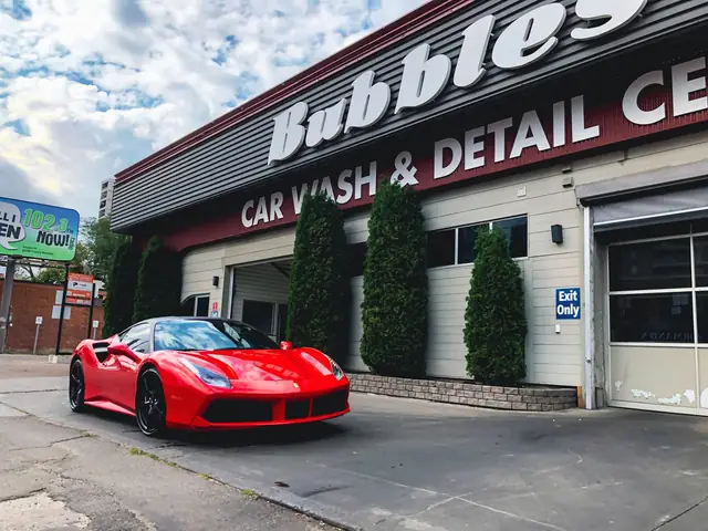 Bubbles Car Wash location